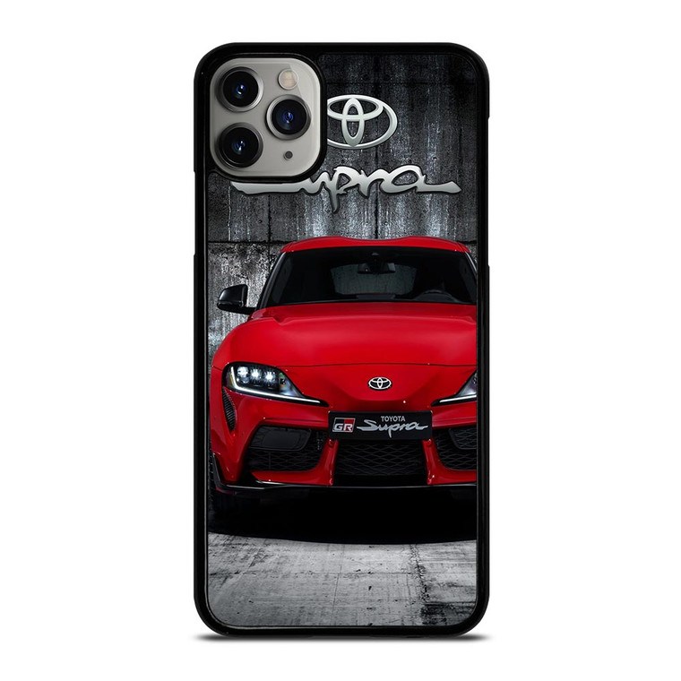 TOYOTA SUPRA RED CAR iPhone 11 Pro Case