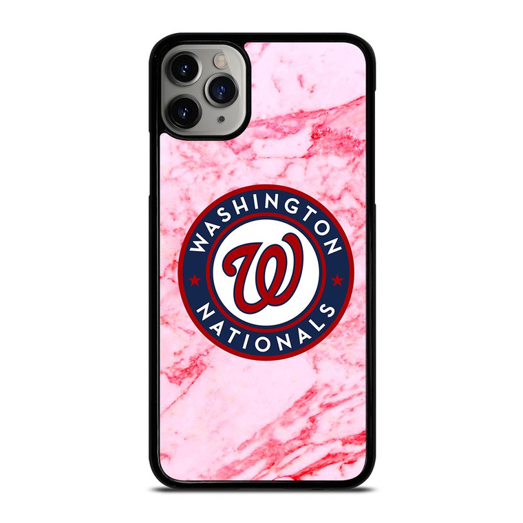 WASHINGTON NATIONALS PINK MARBLE iPhone 11 Pro Case