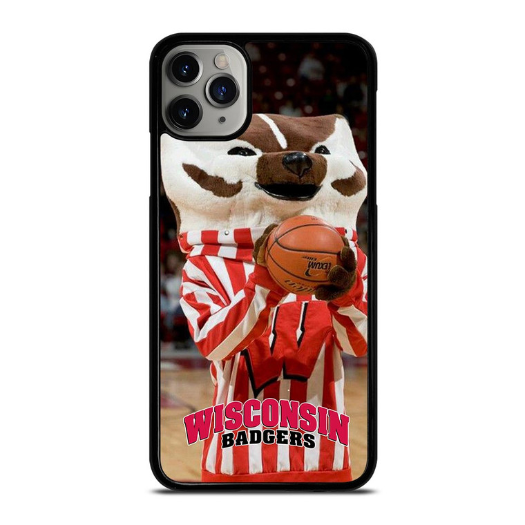 WISCONSIN BADGER MASCOT 2 iPhone 11 Pro Case