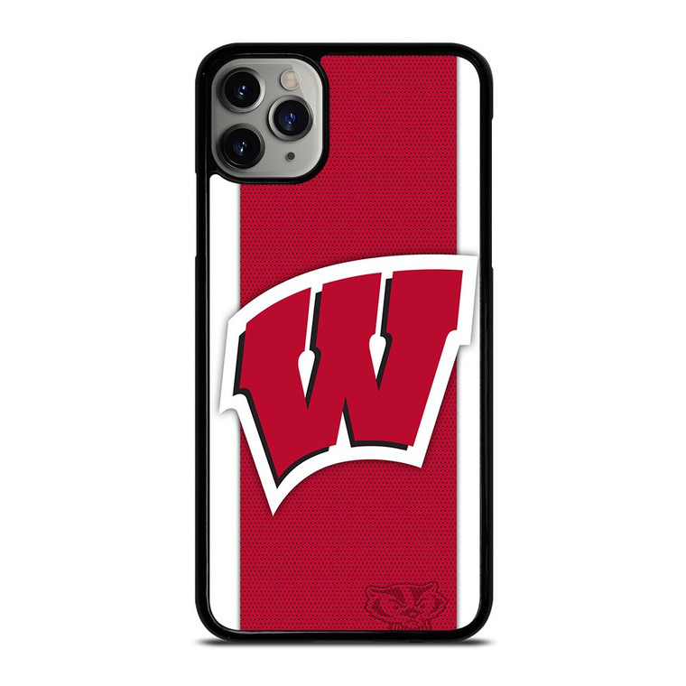 WISCONSIN BADGERS LOGO iPhone 11 Pro Case