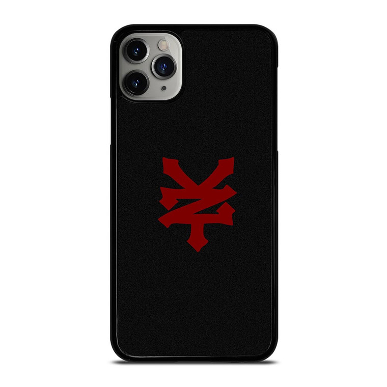 ZOO YORK SKATEBOARD LOGO SUEDE iPhone 11 Pro Case
