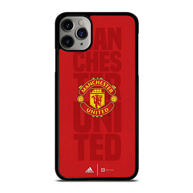 MANCHESTER UNITED FC ADIDAS LOGO iPhone 11 Pro Max Case