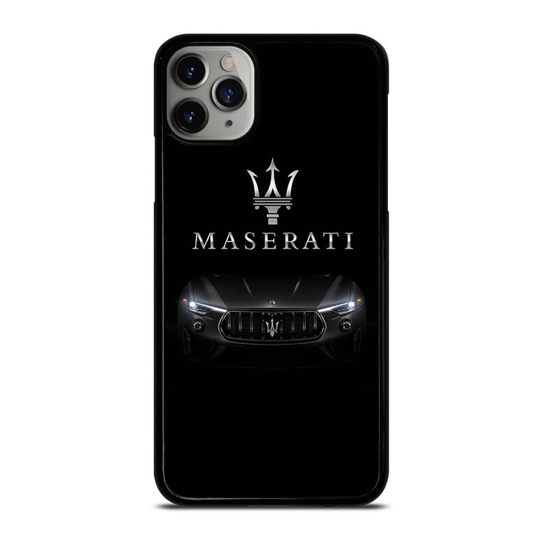 MASERATI FRONT BUMPER LOGO iPhone 11 Pro Max Case