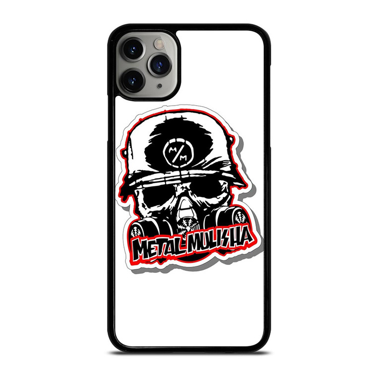 METAL MULISHA WHITE LOGO iPhone 11 Pro Max Case