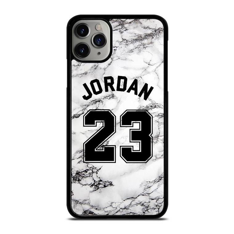 MICHAEL JORDAN 23 WHITE MARBLE iPhone 11 Pro Max Case