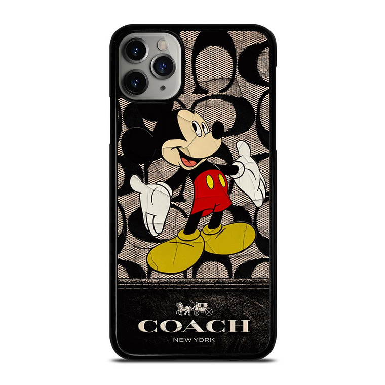 MICKEY MOUSE COACH NEW YORK iPhone 11 Pro Max Case