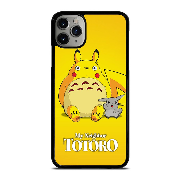 MY NEIGHBOR TOTORO X PIKACHU POKEMON iPhone 11 Pro Max Case