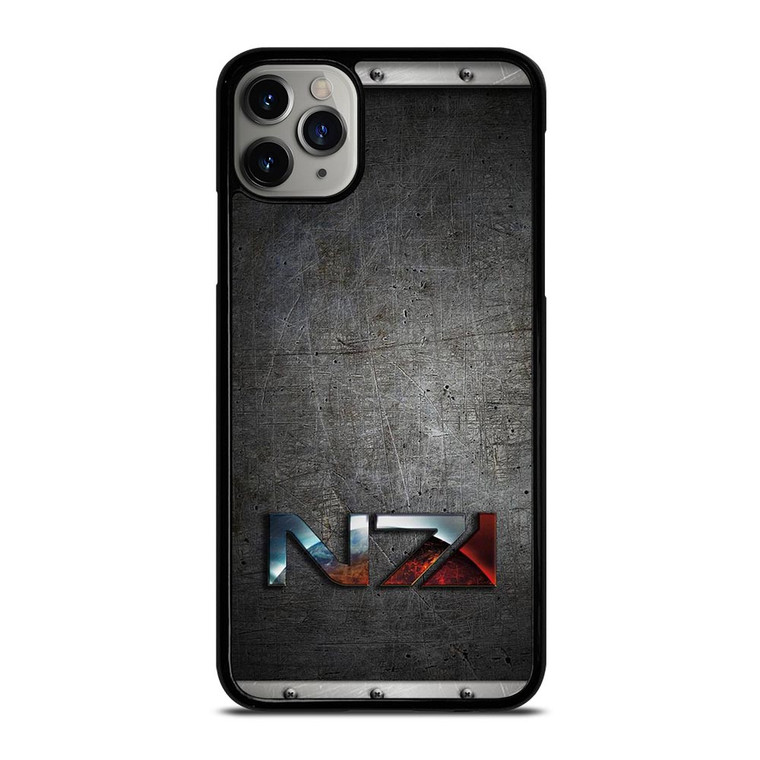 N7 ARMOUR MASS EFFECT METAL EMBLEM iPhone 11 Pro Max Case