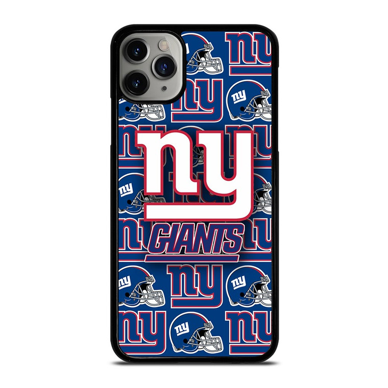 NEW YORK GIANTS COLLAGE LOGO iPhone 11 Pro Max Case