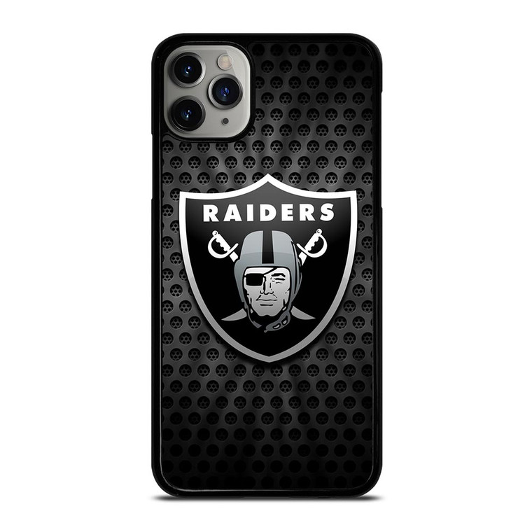 OAKLAND RAIDERS METAL LOGO iPhone 11 Pro Max Case