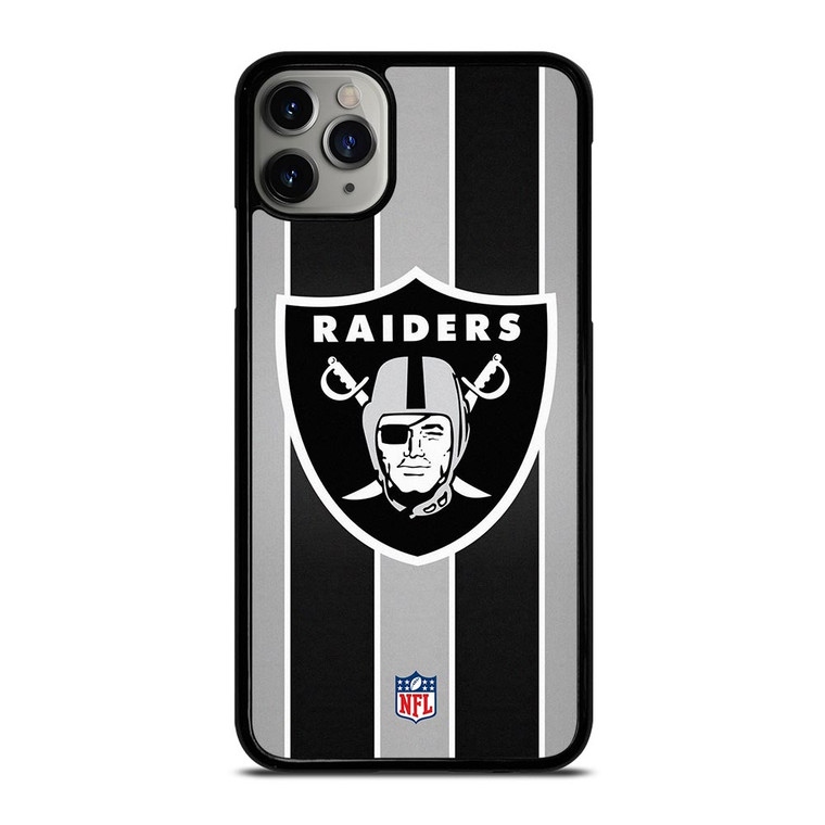 OAKLAND RAIDERS STRIPE LOGO iPhone 11 Pro Max Case