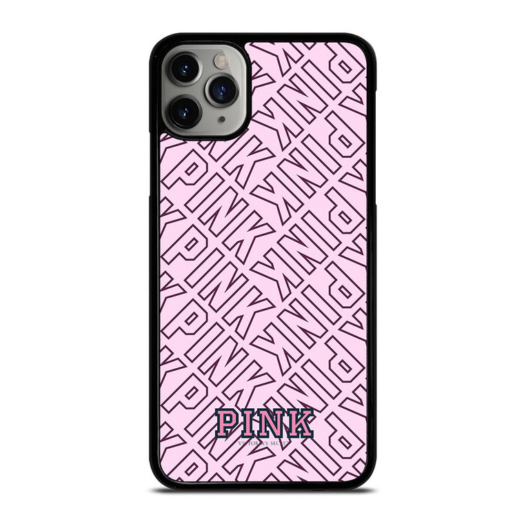 PINK VICTORIA S SECRET COLLAGE iPhone 11 Pro Max Case