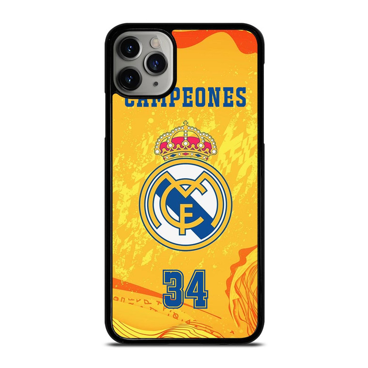 REAL MADRID CF CAMPEONES 34 iPhone 11 Pro Max Case REAL MADRID CF CAMPEONES 34 iPhone 11 Pro Max Case