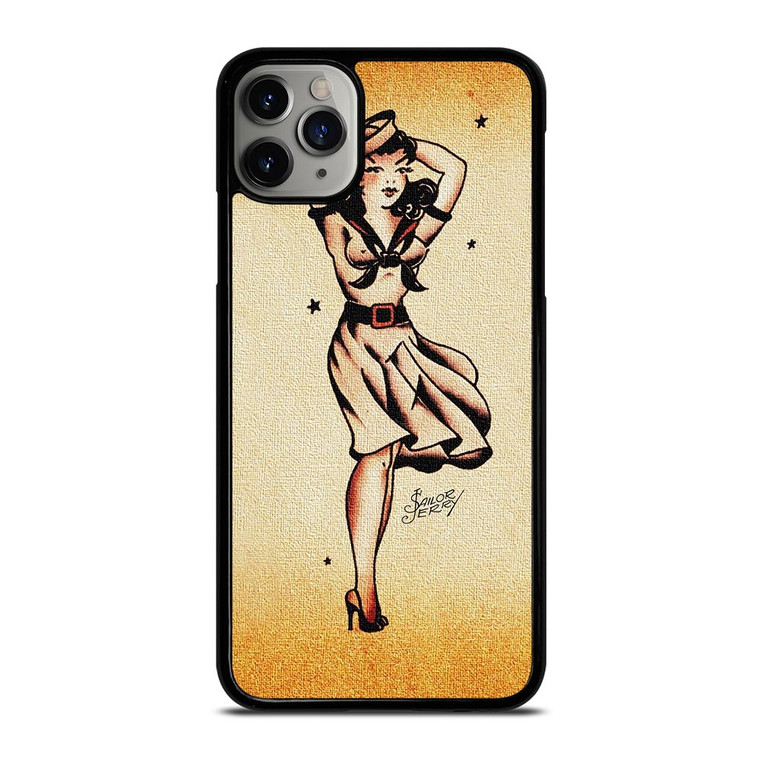 SAILOR JERRY TATTOO GIRL iPhone 11 Pro Max Case