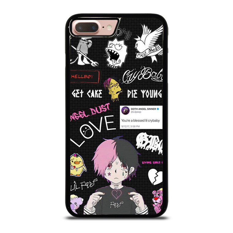 LIL PEEP STICKER COLLECTION iPhone 8 Plus Case
