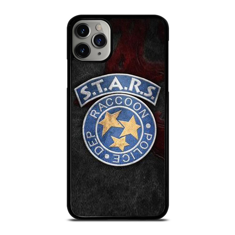 STARS RACCOON POLICE DEP BADGE iPhone 11 Pro Max Case