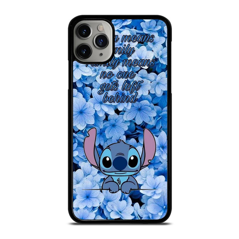 STITCH DISNEY OHANA FAMILY QUOTE iPhone 11 Pro Max Case