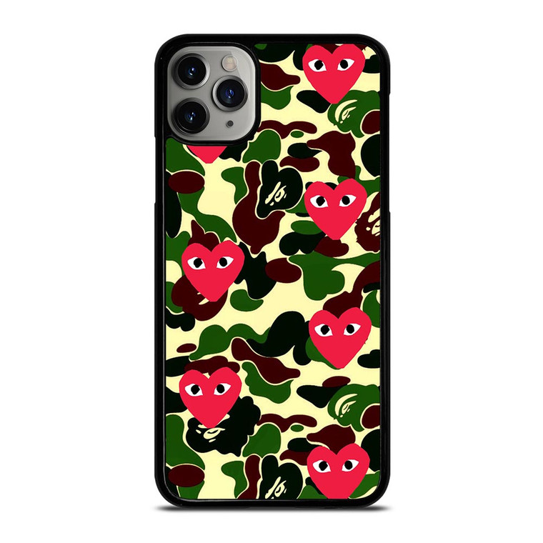 SUPREME BAPE COMME DES GARCONS iPhone 11 Pro Max Case SUPREME BAPE COMME DES GARCONS iPhone 11 Pro Max Case