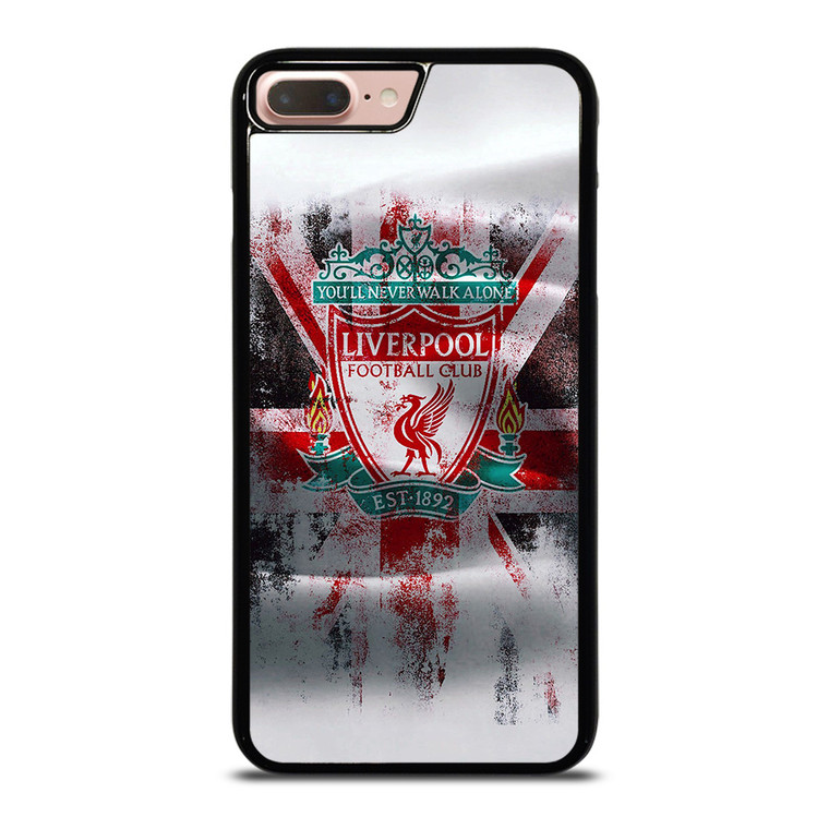 LIVERPOOL FC LOGO ENGLAND FLAG iPhone 8 Plus Case