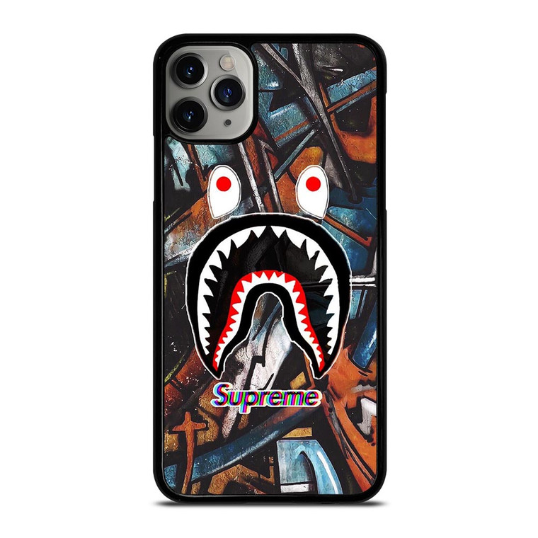 SUPREME X BAPE ABSTRACTIVE iPhone 11 Pro Max Case SUPREME X BAPE ABSTRACTIVE iPhone 11 Pro Max Case