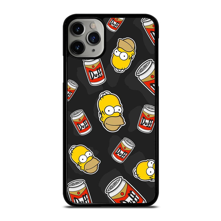 THE SIMPSONS HOMER DUFF BEER iPhone 11 Pro Max Case