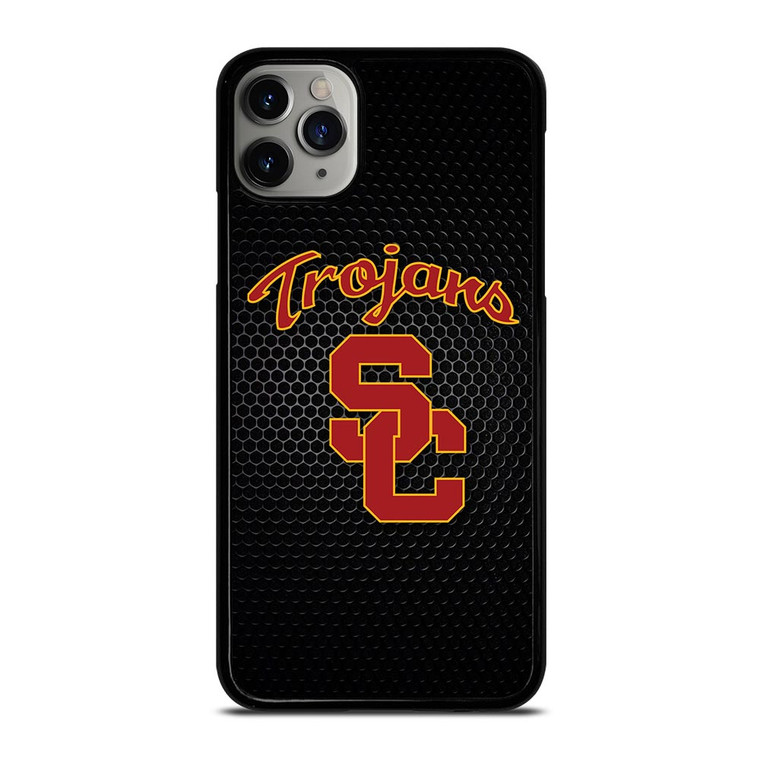 USC TROJANS RUSTY METAL LOGO iPhone 11 Pro Max Case