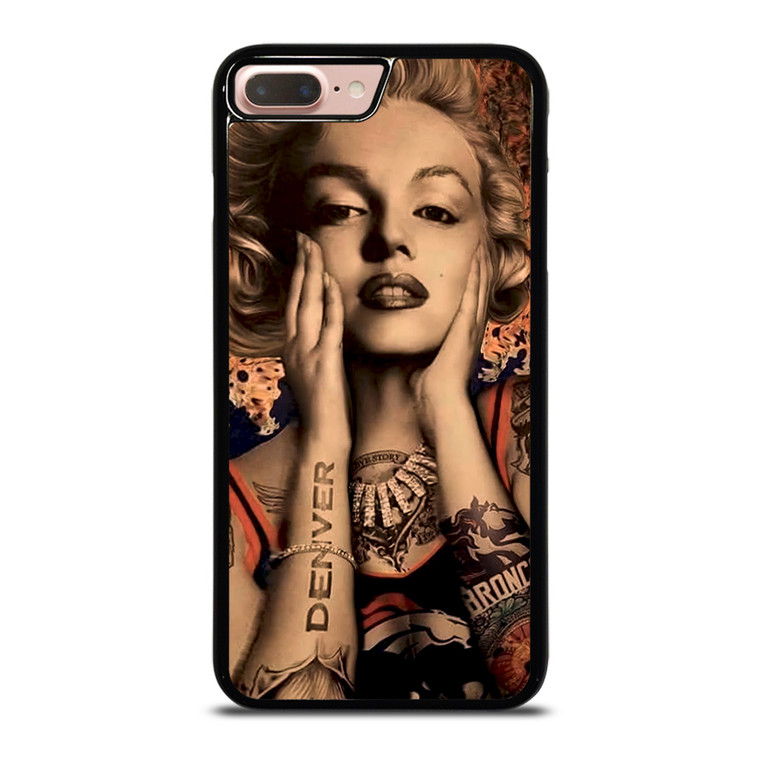 MARILYN MONROE TATTOO FAN ART iPhone 8 Plus Case