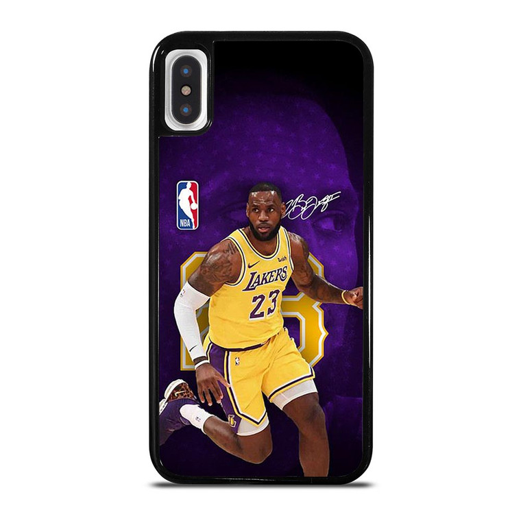 LEBRON JAMES LAKERS NBA iPhone X / XS Case