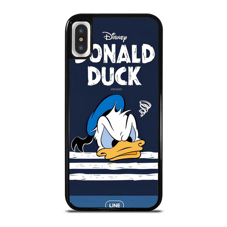 MAD DONALD DUCK ANGRY iPhone X / XS Case
