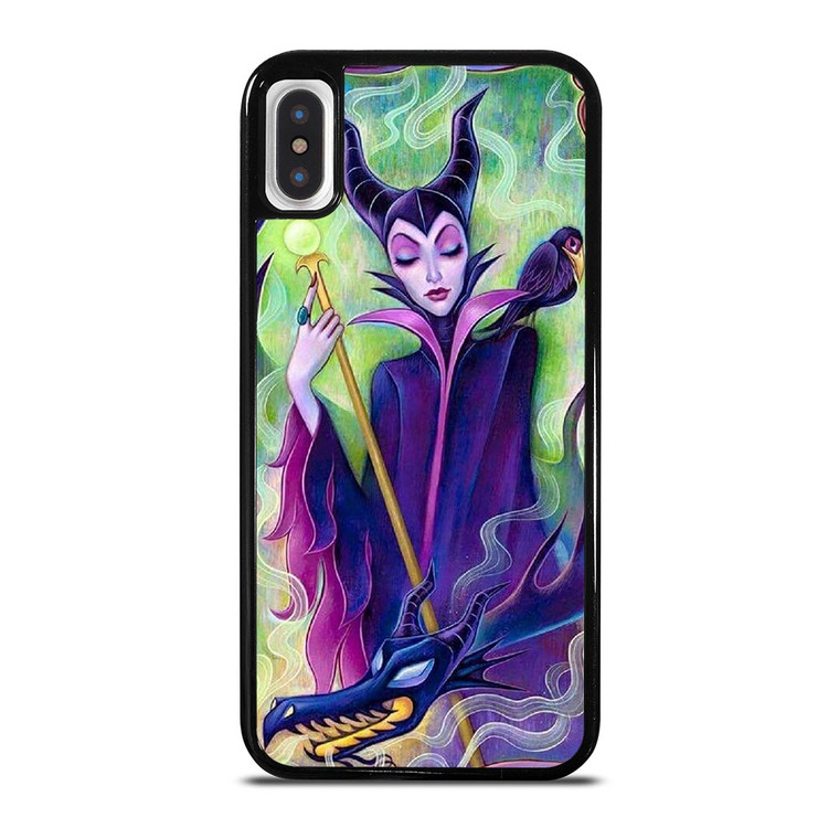 MALEFICENT DISNEY ART iPhone X / XS Case