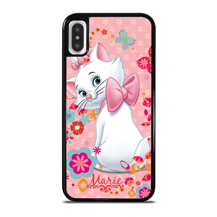 MARIE THE ARISTOCATS CAT FLOWER DISNEY iPhone X / XS Case