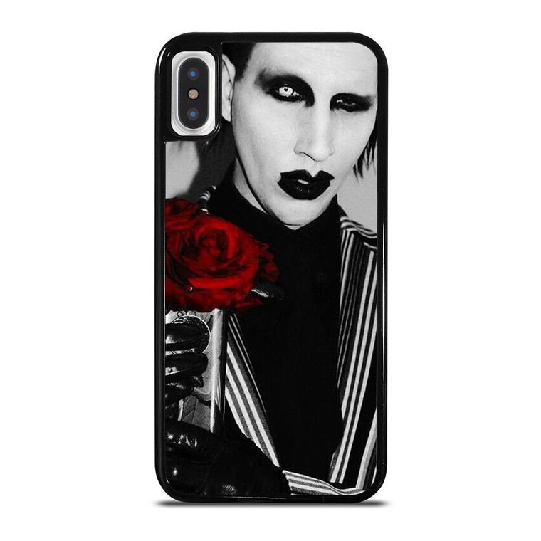 MARILYN MANSON GOTH FACE iPhone X / XS Case