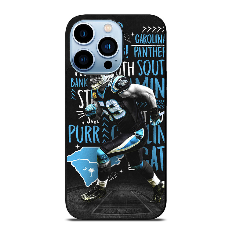 LUKE KUECHLY CAROLINA PANTHERS iPhone 13 Pro Max Case