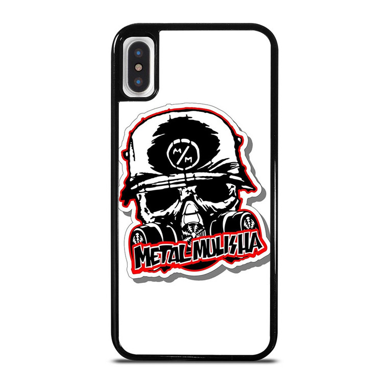 METAL MULISHA WHITE LOGO iPhone X / XS Case