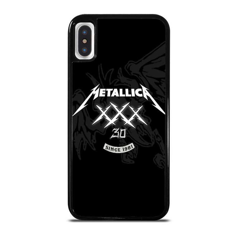 METALLICA ROCK BAND LOGO iPhone X / XS Case