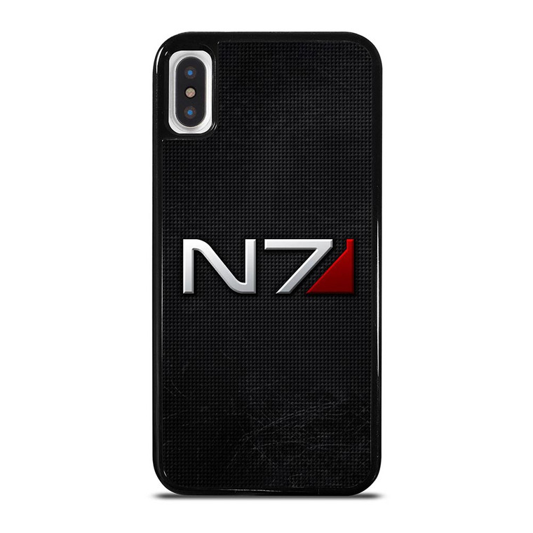 N7 MASS EFFECT PLATE EMBLEM iPhone X / XS Case