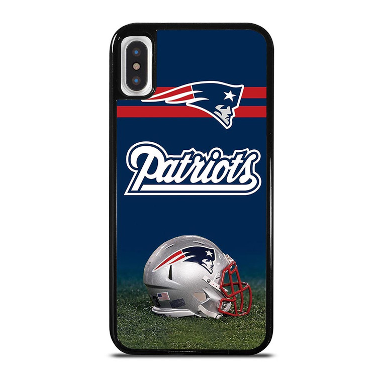 NEW ENGLAND PATRIOTS HELMET LOGO iPhone X / XS Case