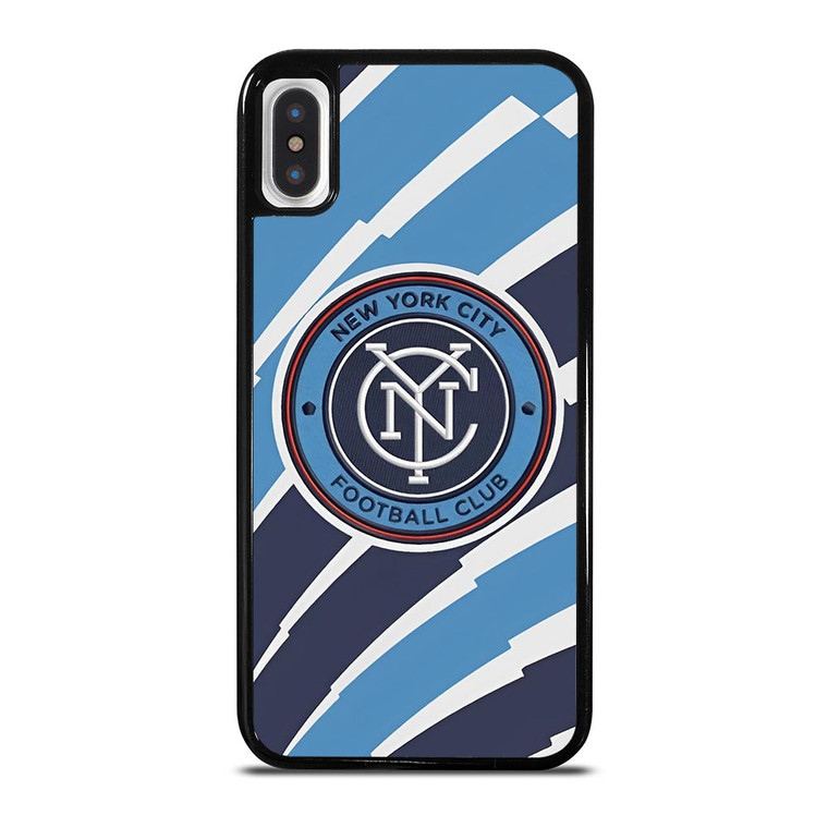 NEW YORK CITY FC STRIPS iPhone X / XS Case