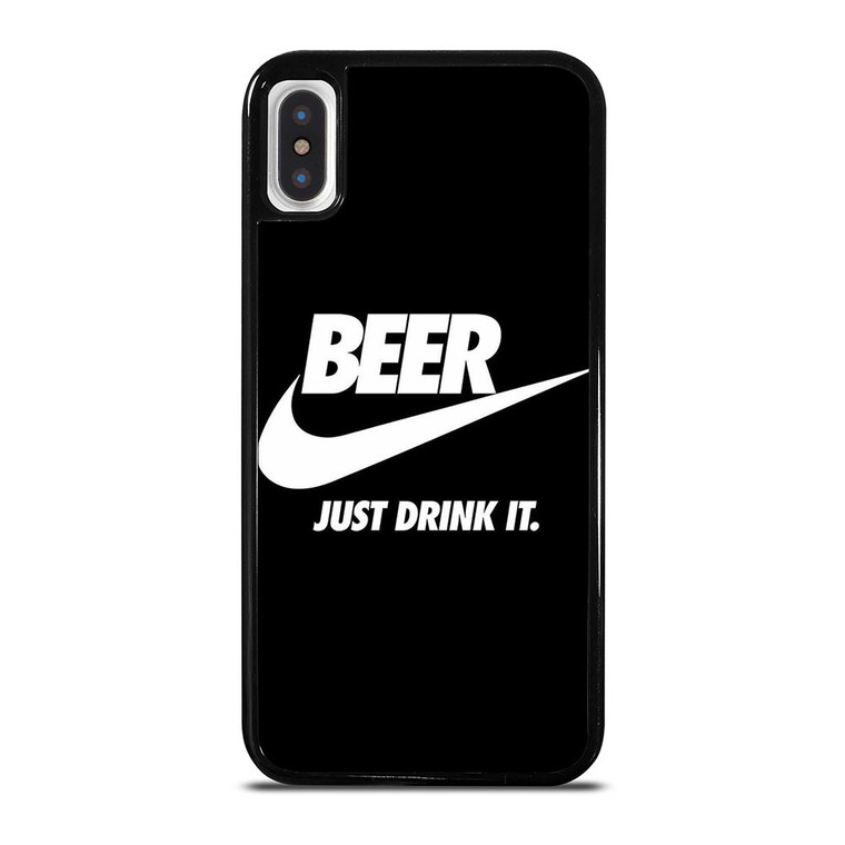 NIKE BEER FUNNY iPhone X / XS Case
