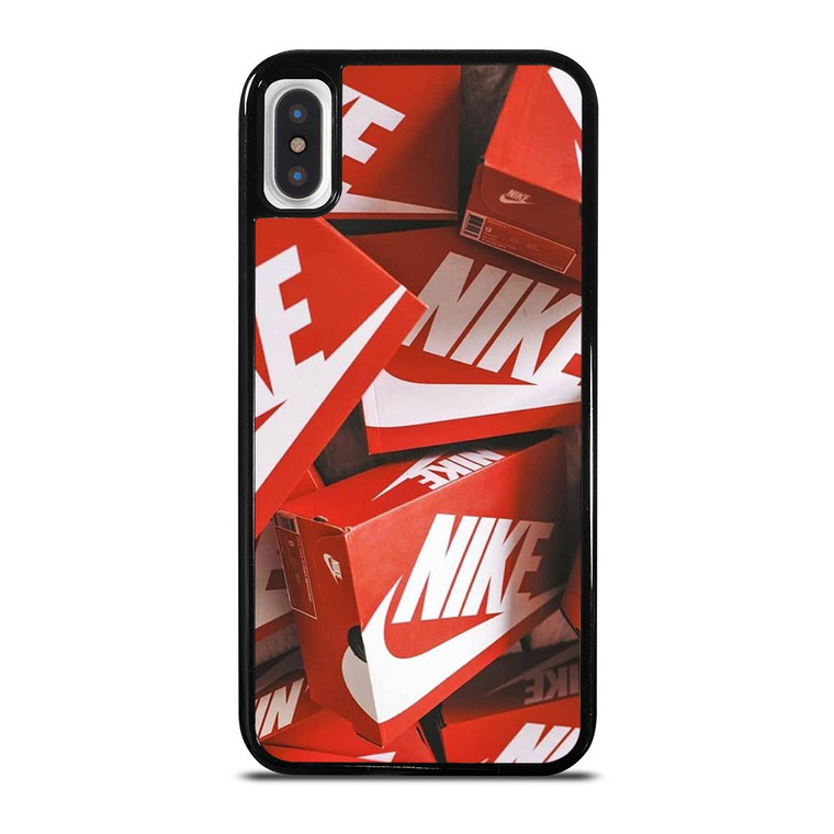 NIKE SWOOSH BOXES iPhone X / XS Case
