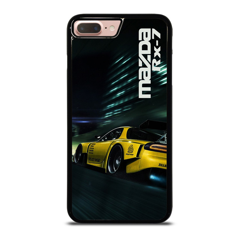 MAZDA RX7 SPEEDRACER YELLOW iPhone 8 Plus Case