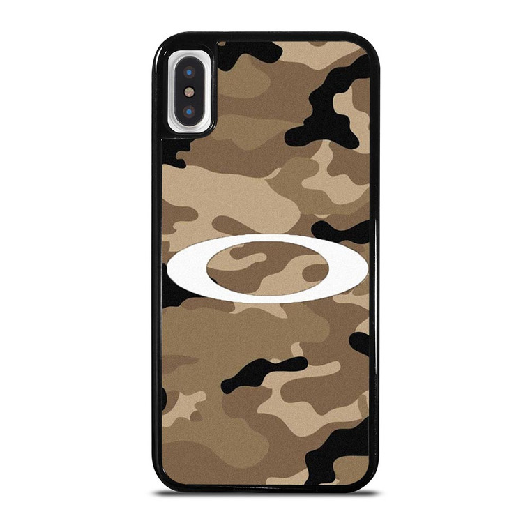 OAKLEY BROWN CAMO WALLPAPER iPhone X / XS Case