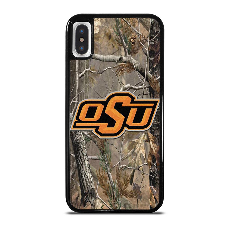 OKLAHOMA STATE UNIVERSITY CAMO LEAF iPhone X / XS Case