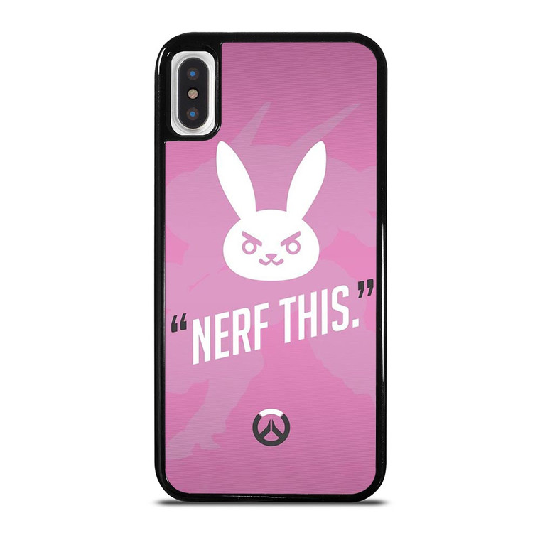 OVERWATCH D.VA NERF THIS iPhone X / XS Case