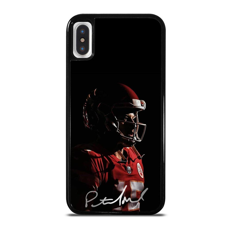 PATRICK MAHOMES KC CHIEFS SIGNATURE iPhone X / XS Case