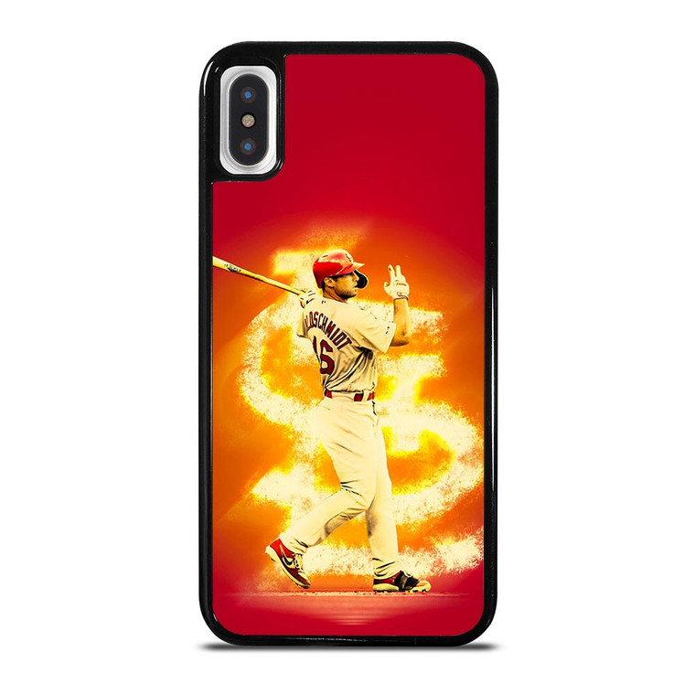 PAUL GOLDSCHMIDT SAINT LOUIS CARDINALS iPhone X / XS Case