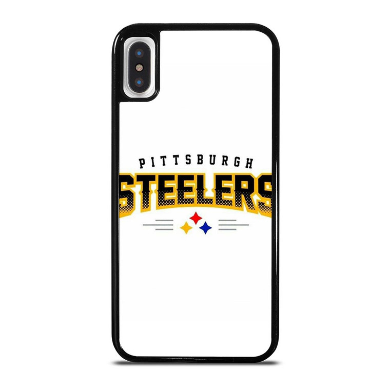 PITTSBURGH STEELERS WHITE WALL iPhone X / XS Case