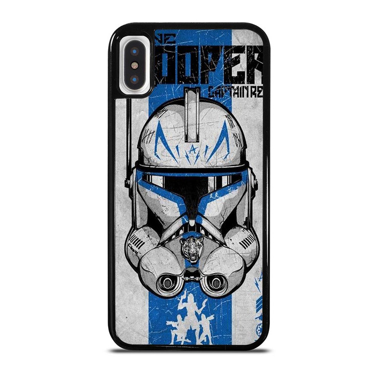 POSTER CLONE WARS STAR iPhone X / XS Case
