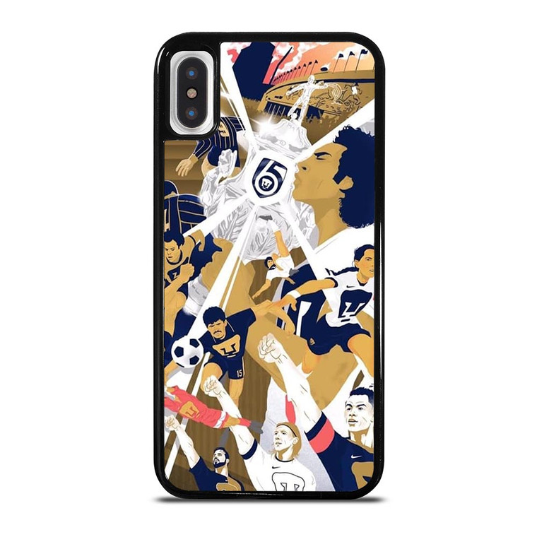 PUMAS UNAM MEXICO WALL iPhone X / XS Case