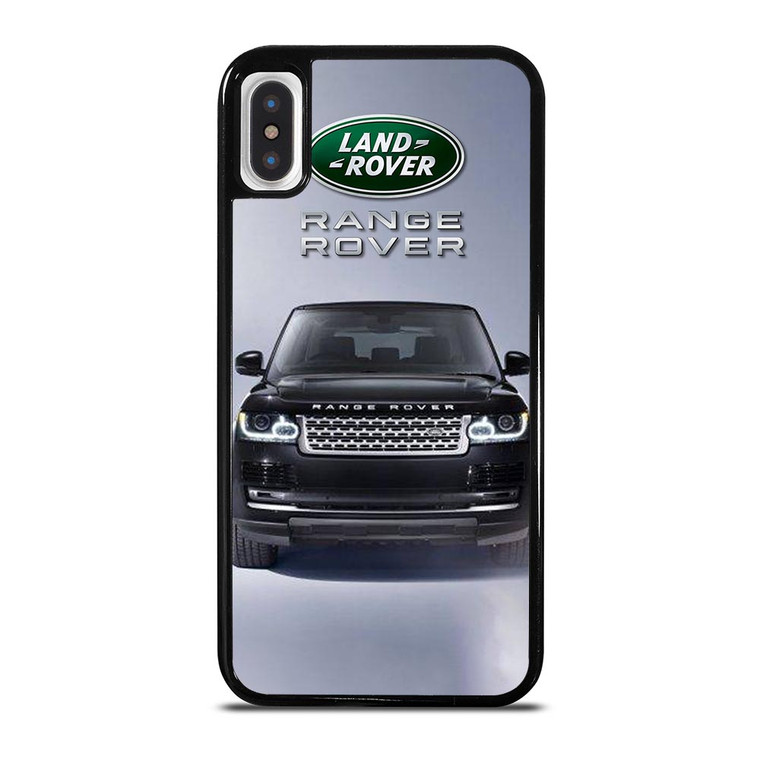 RANGE ROVER LAND ROVER BLACK CAR iPhone X / XS Case